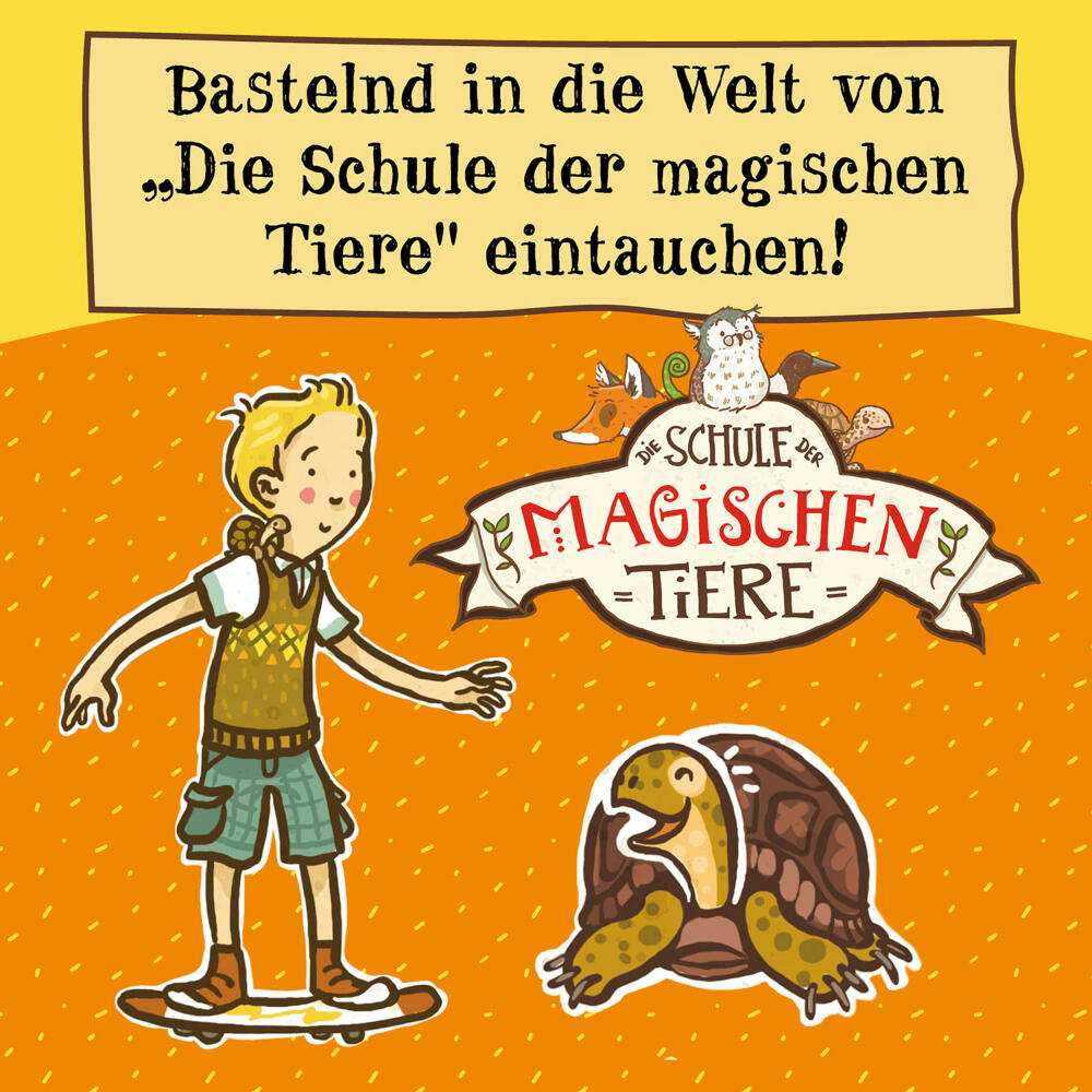 KOSMOS AllesKönnerKiste Die Schule der magischen Tiere Nähspaß mit Henrietta, Nähen, Nähset, ab 8 Jahren , 605667