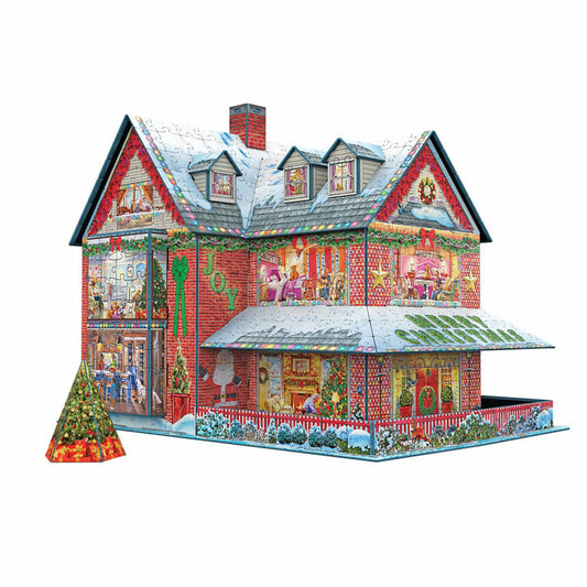 Eurographics 3D-Puzzle Christmas House - Steve Crisp, 1100 Teile, 9910-5817