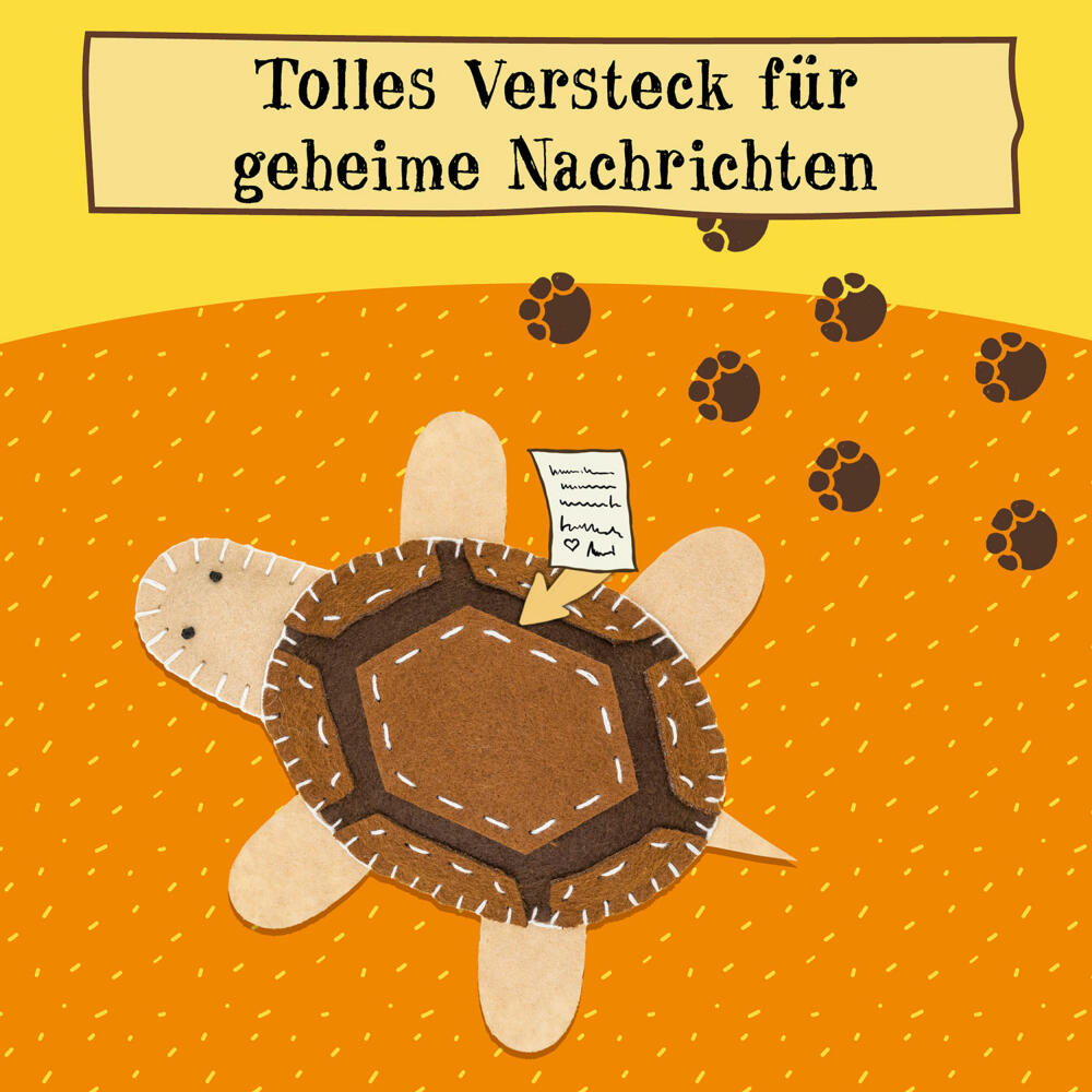 KOSMOS AllesKönnerKiste Die Schule der magischen Tiere Nähspaß mit Henrietta, Nähen, Nähset, ab 8 Jahren , 605667