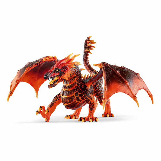 Schleich Eldrador Creatures Lava Dragon, Lava Dragon, Animal, Creatures, Monster, Lava World, Toy Figure, Figure, 70138