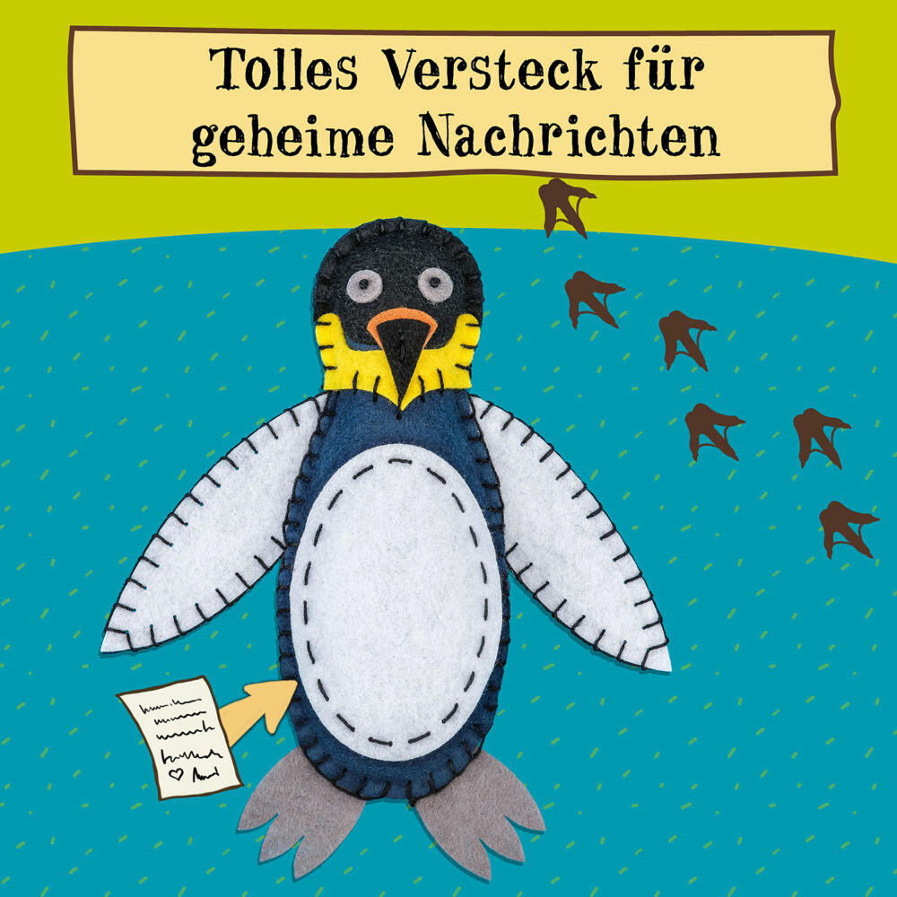 KOSMOS AllesKönnerKiste Die Schule der magischen Tiere Nähspaß mit Juri, Nähen, Nähset, ab 8 Jahren , 605674