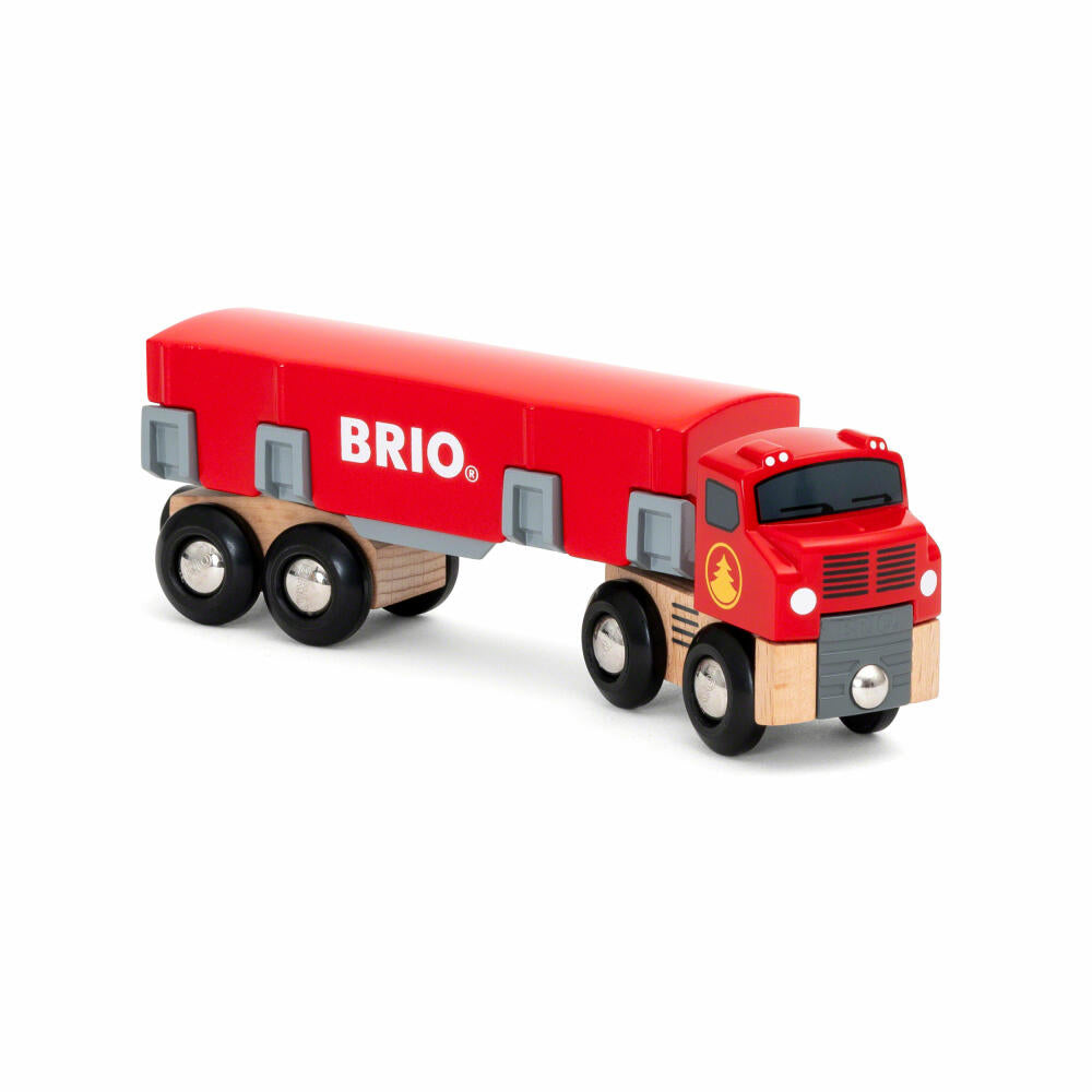 Brio wooden transporter with magnetic load, transporter, accessories for wooden railway, wooden toys, wooden toys, 33657