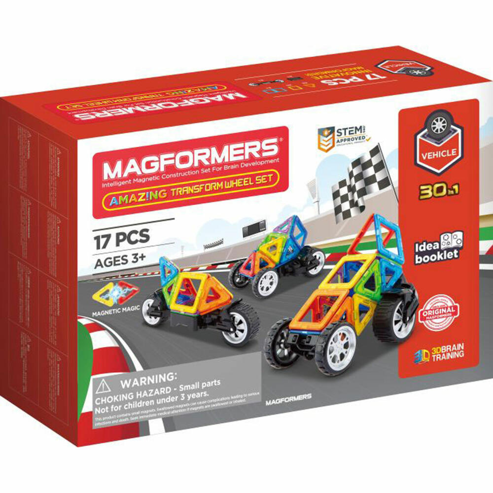 Magformers Amazing Transform Wheel Set 17 pieces