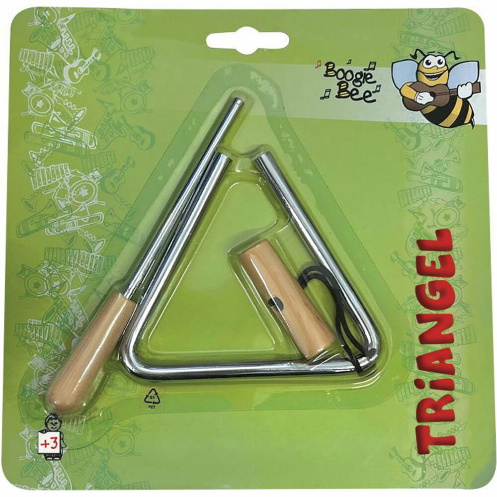 Boogie Bee Boogie Bee metal triangle 10 x 14.5 cm