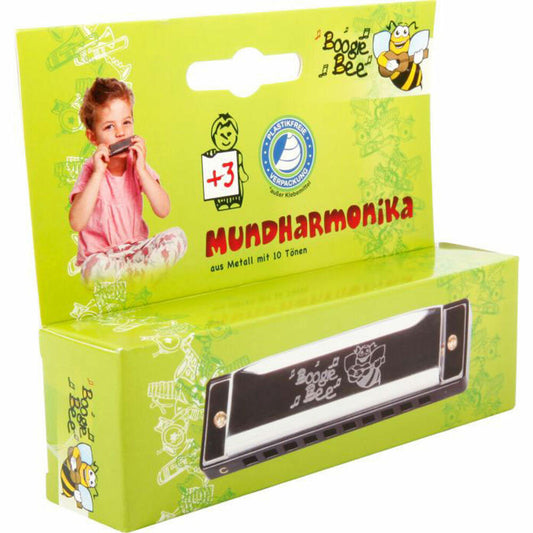 Boogie Bee Boogie Bee harmonica metal, 10.5 cm
