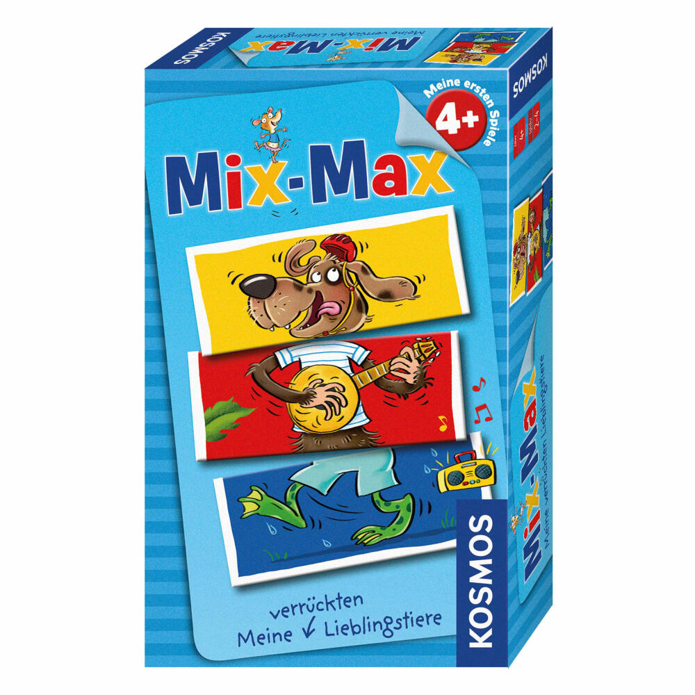 KOSMOS children's games Mix-Max favorite animals, bring-along game, laying game, laying game for children, from 4 years, 711450
