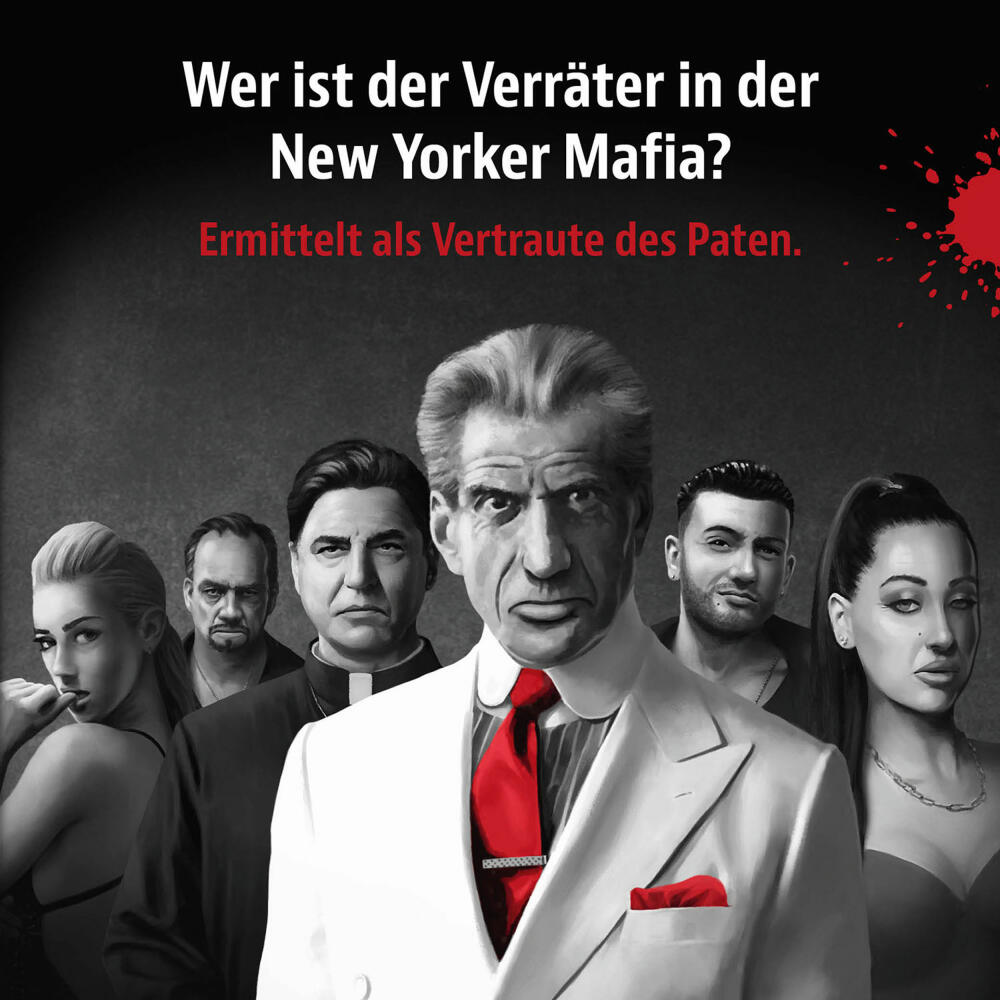 KOSMOS Masters of crime - Vendetta, crime game, cooperative game, board game, ages 14 and up, 683825