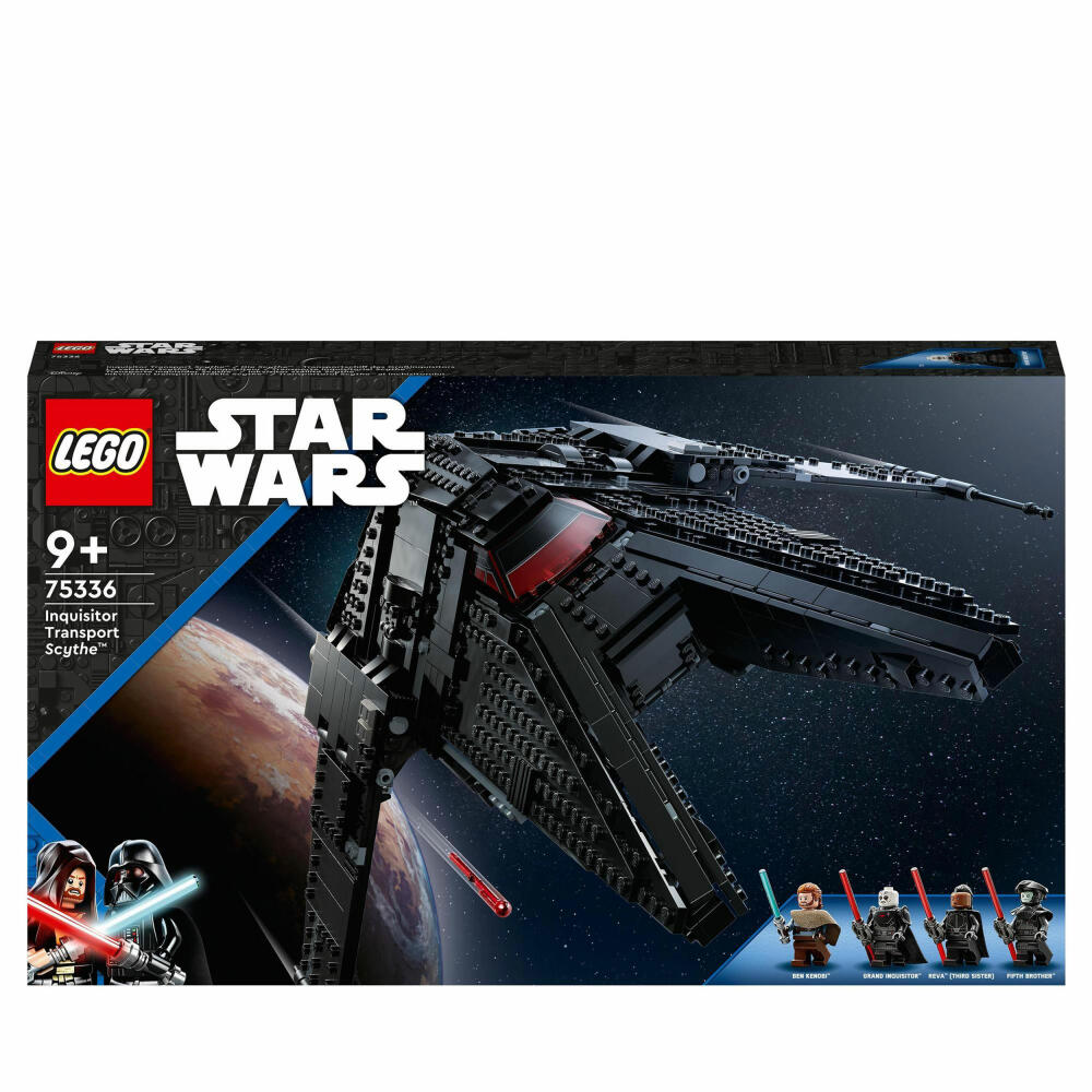 LEGO Star Wars The Scythe - Grand Inquisitor's Transport Ship, 924 pcs., Building Set, Construction Set, Building Blocks, Toy, Ages 9 and Up, 75336