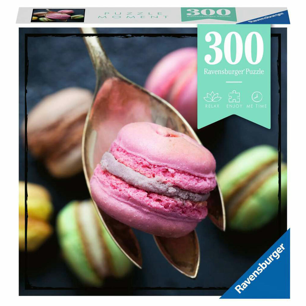 Ravensburger Puzzle Macarones, Erwachsenenpuzzle, 200 Teile, ab 8 Jahren, 17374