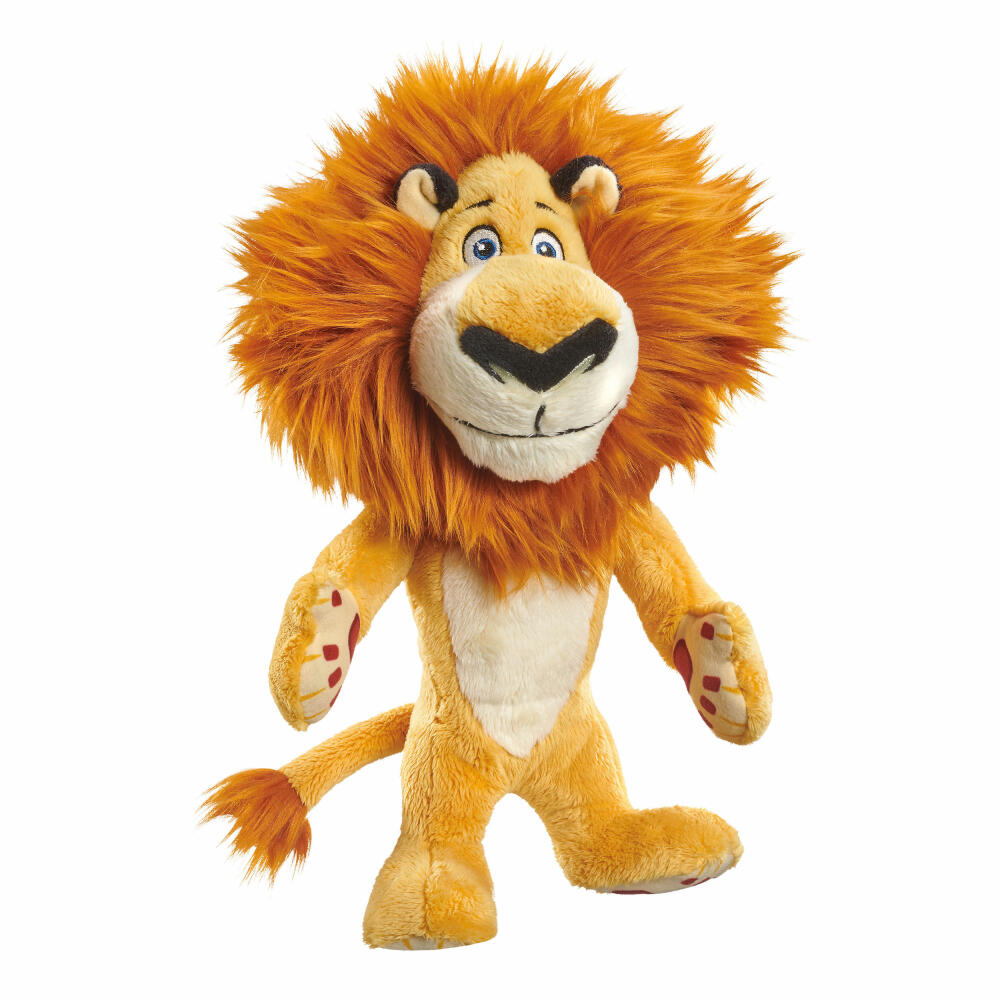 Schmidt Spiele Madagascar Alex Lion, Cuddly Toy, Plush Toy, Stuffed Toy, Plush Dreamworks, 25 cm, 42706
