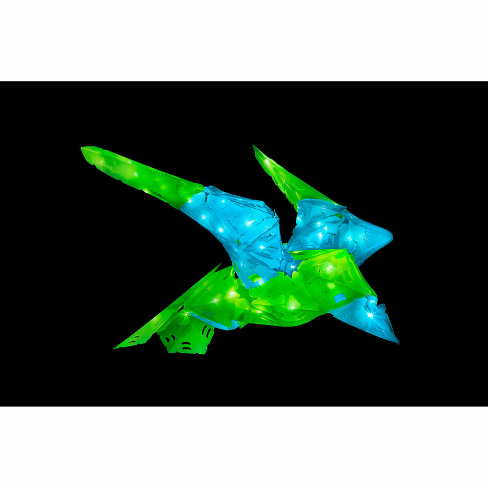 KOSMOS Creatto Drache, Bastelset, 3D-Puzzle, Nachtlicht, Leuchtfigur, Dekoration, Puzzle, 03523
