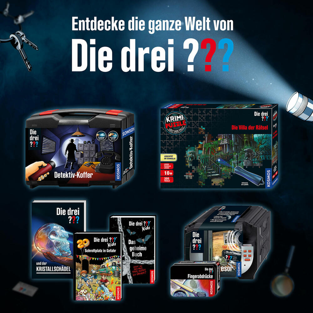 KOSMOS The Three ??? Tracking Device, Detective Set, Gadget, Detector, Toy, from 8 Years, 632465