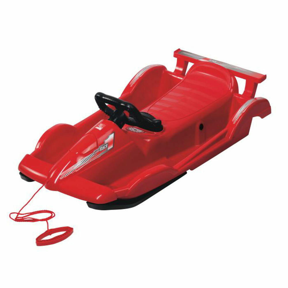 Alpengaudi - 1-seater bobsleigh AlpenRace, red