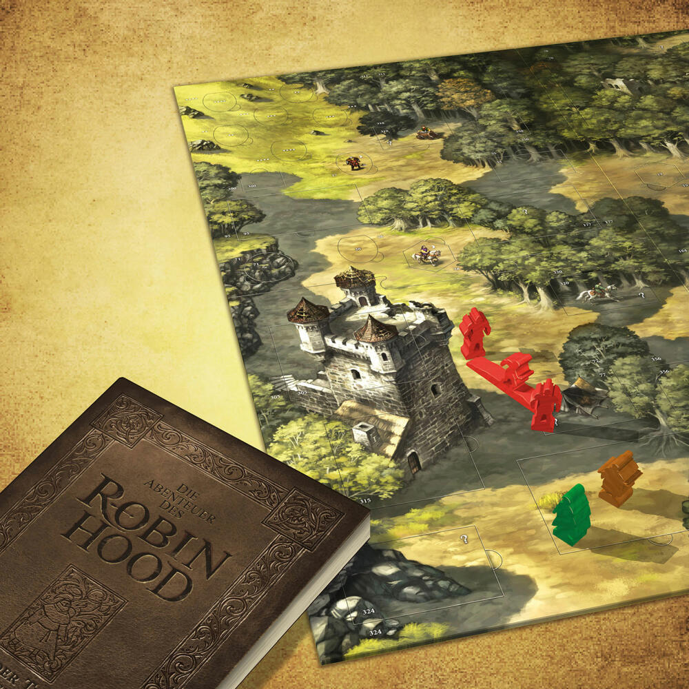 KOSMOS The Adventures of Robin Hood - Friar Tuck in Danger, Expansion, Cooperative Adventure Game, Family Game, 683146