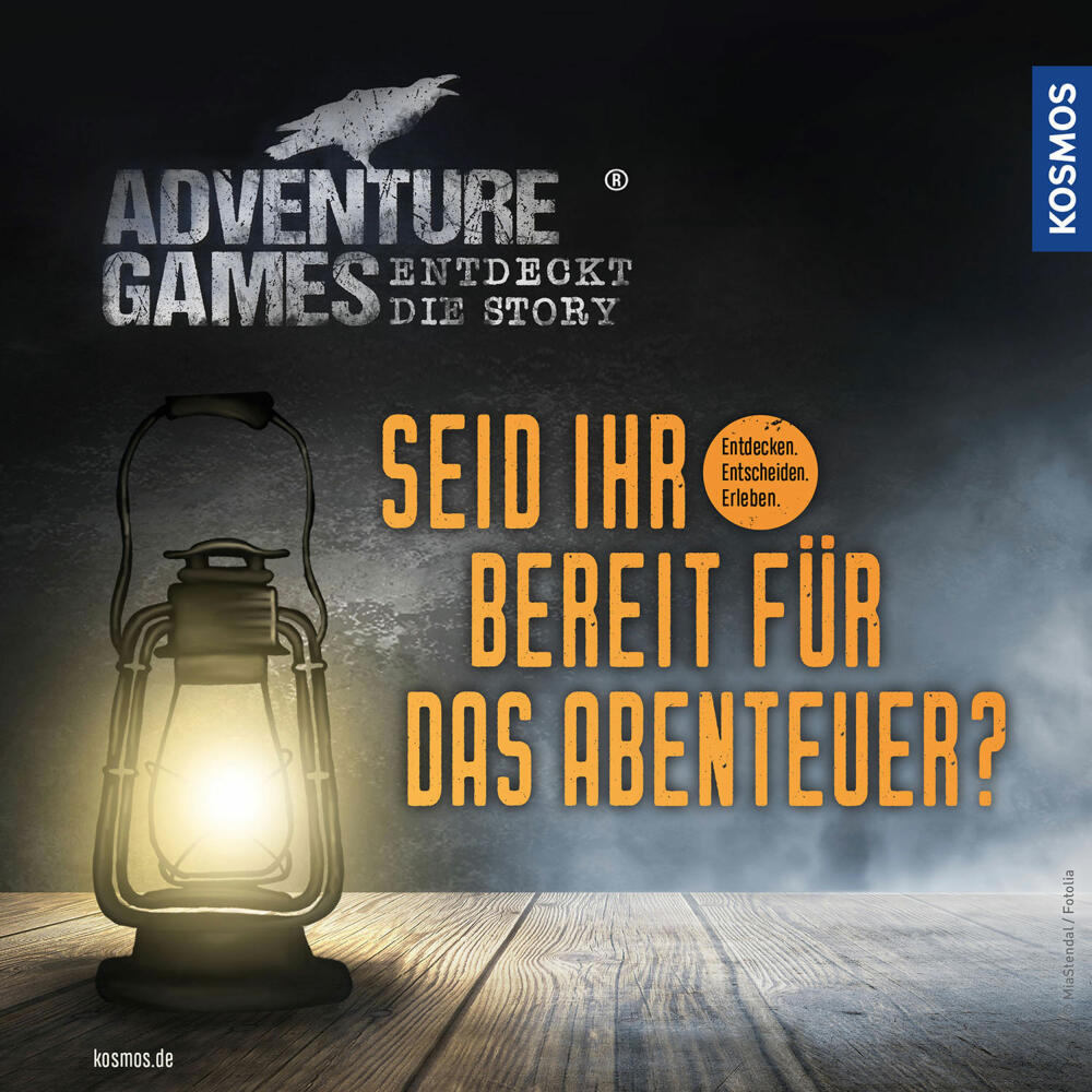 KOSMOS Adventure Games - Expedition Azcana, Cooperative Adventure Game, Puzzle, Board Game, 682842