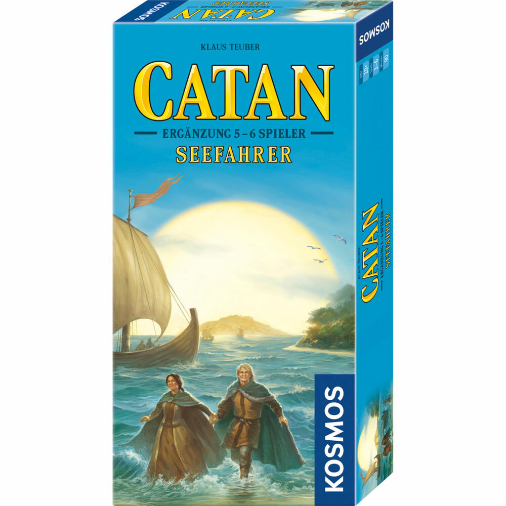 KOSMOS Catan - Expansion Seafarers, 5 - 6 players, strategy game, board game, 682729