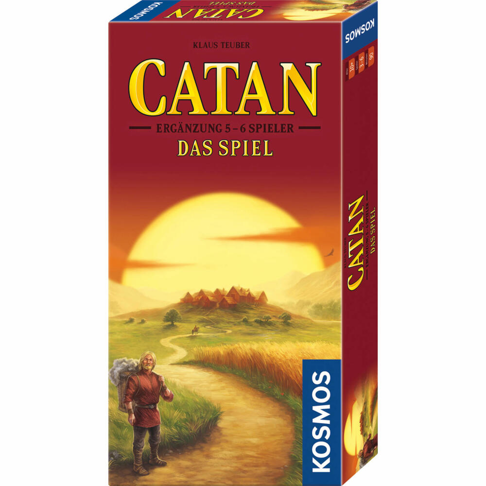 KOSMOS Catan - Expansion The Game, 5 - 6 players, strategy game, board game, 682699