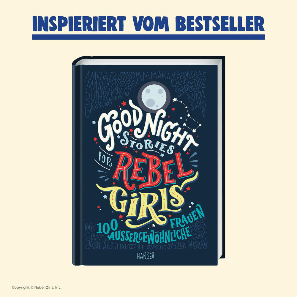 KOSMOS Rebel Girls - Das Spiel, Kartenspiel, Erwachsenenspiel, Partyspiel, ab 8 Jahren, 682477