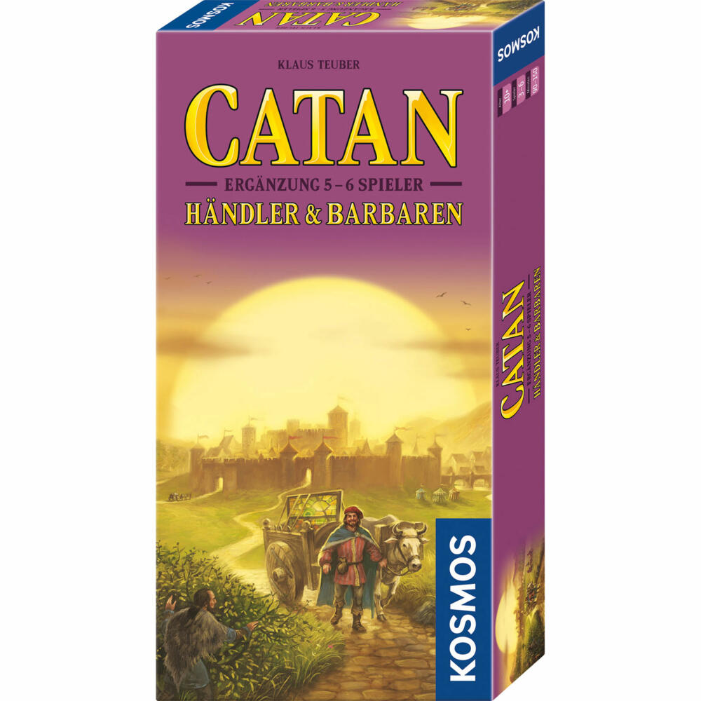 KOSMOS Catan - Expansion Traders & Barbarians, 5 - 6 players, strategy game, board game, 682781
