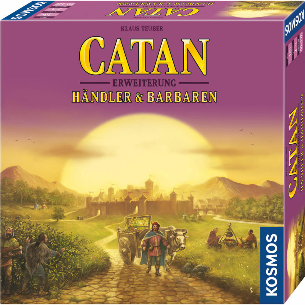 KOSMOS Catan - Expansion Traders & Barbarians, 2 - 4 players, strategy game, board game, 682774