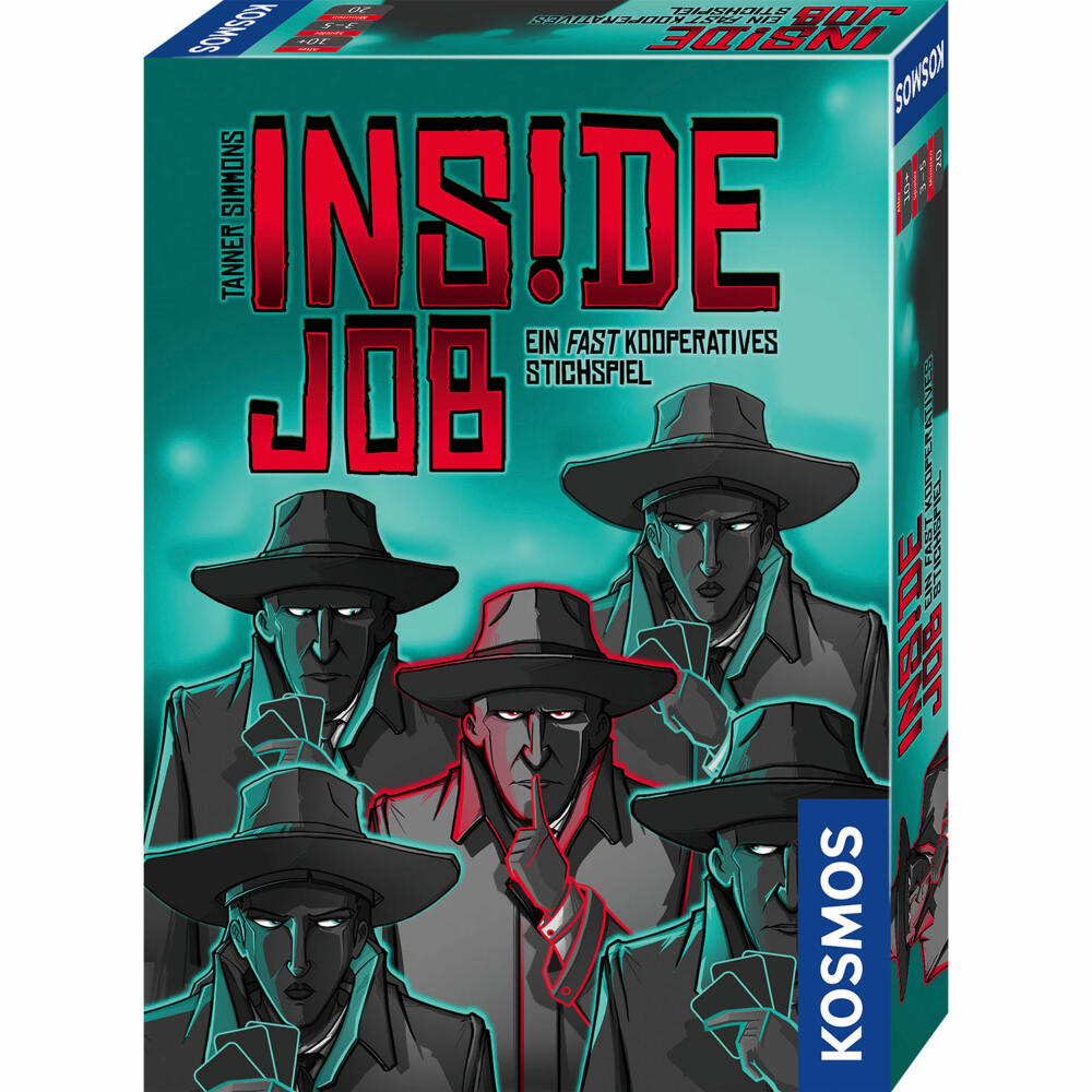 KOSMOS Inside Job, card game, board game, party game, trick-taking game, 682484