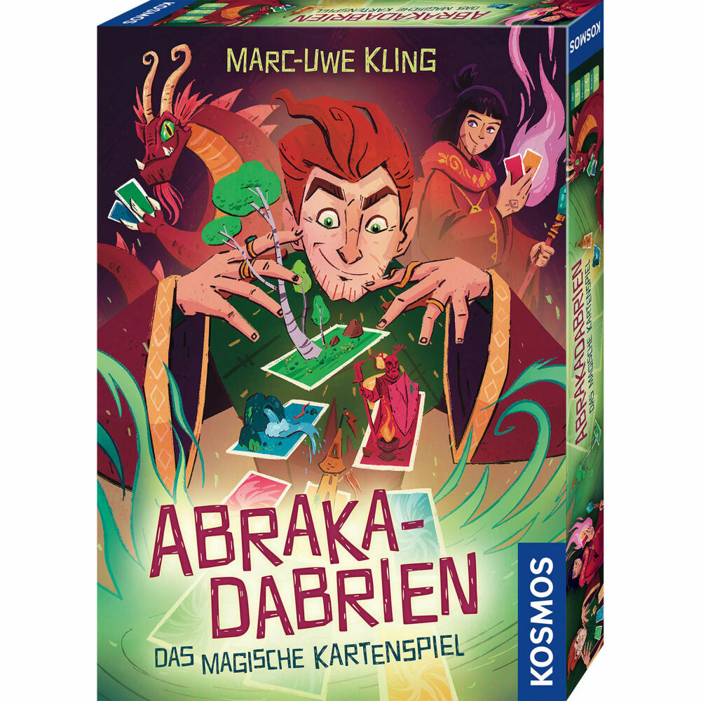 KOSMOS Abrakadabrien, card game, family game, board game, from 8 years, 683030