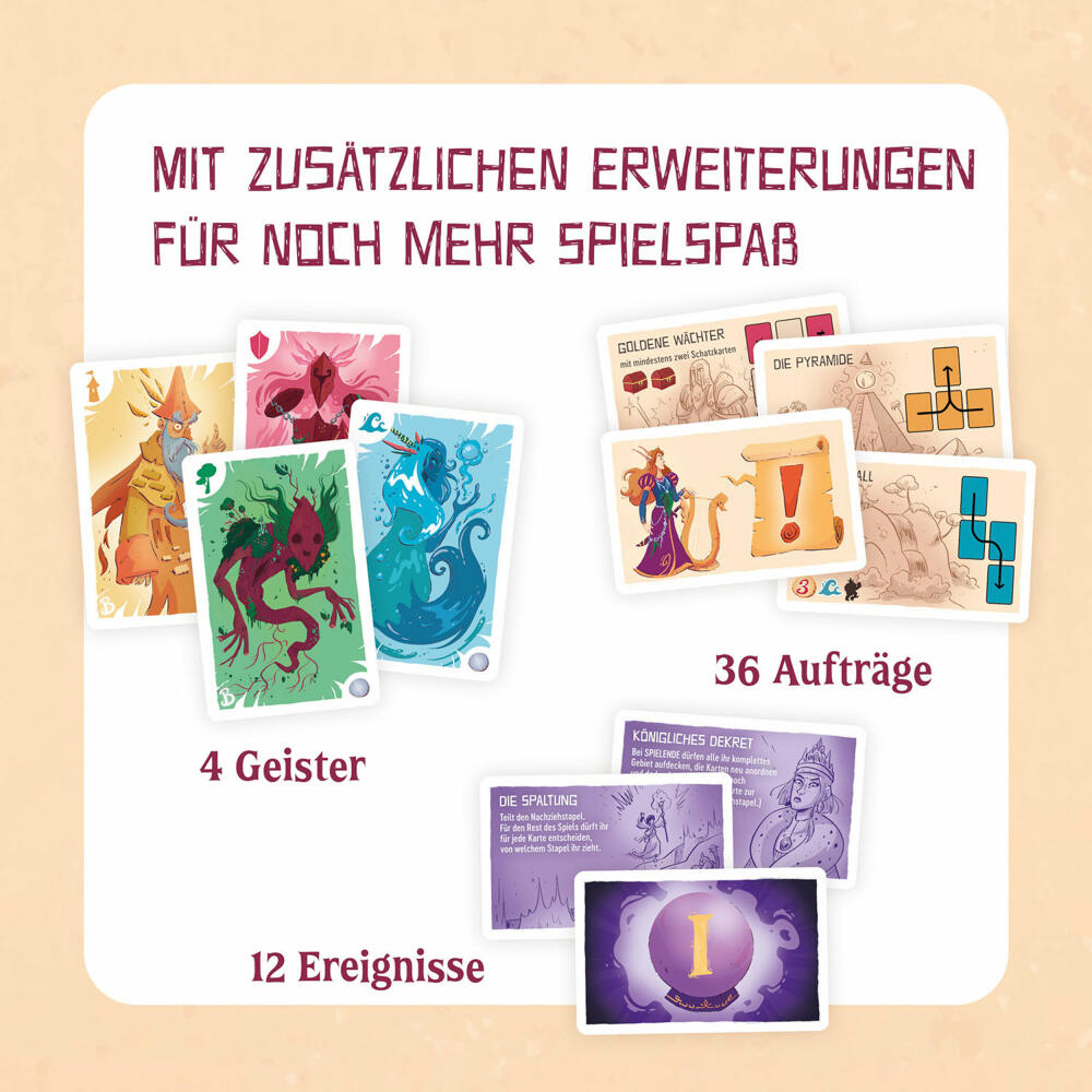 KOSMOS Abrakadabrien, card game, family game, board game, from 8 years, 683030