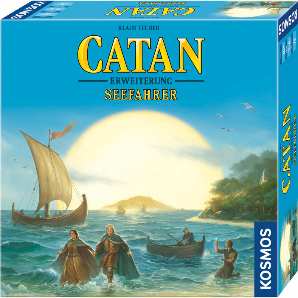 KOSMOS Catan - Expansion Seafarers, 3 - 4 players, strategy game, board game, 682705