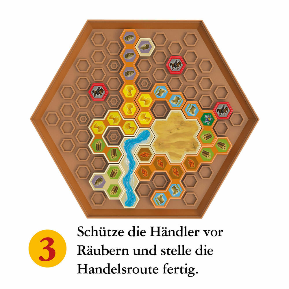 KOSMOS Catan - Logic Puzzle, Brain Teaser, Logic Game, Puzzle Game, Game, Ages 8 and up, 682293