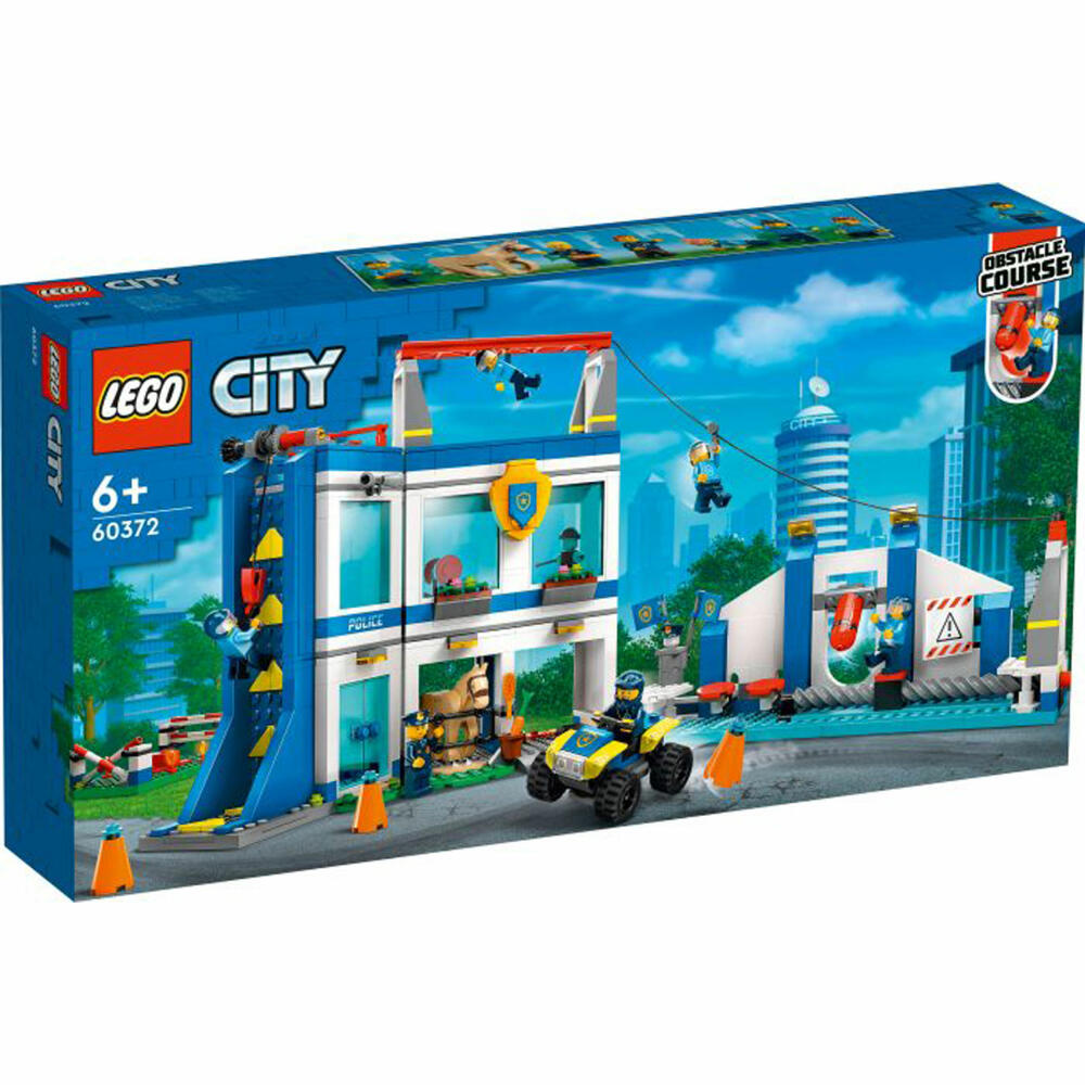 LEGO City Police Academy, 823 pcs, building set, construction set, building blocks, toy, ages 6 and up, 60372
