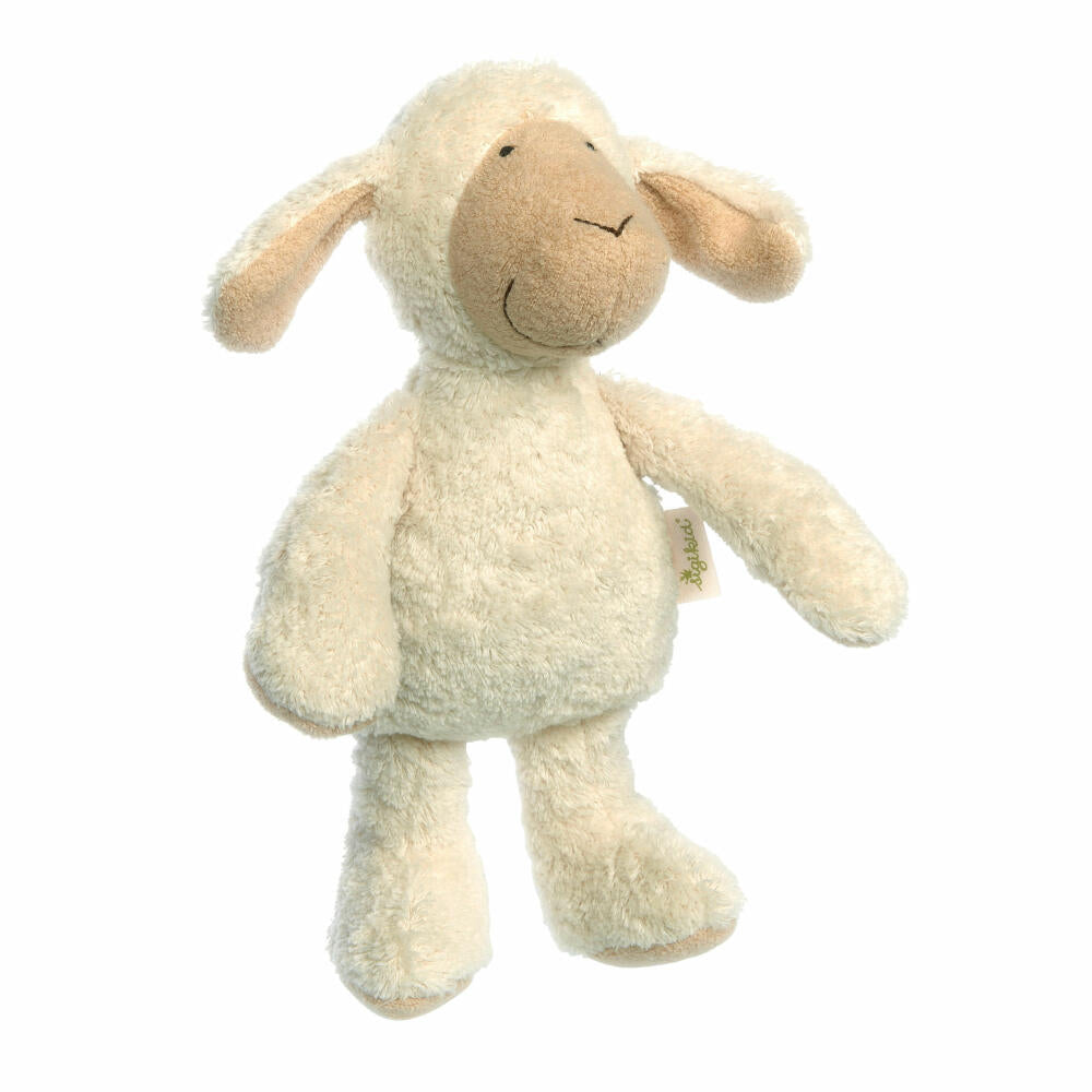 sigikid Green Collection Kuscheltier Schaf, Plüschtier, Schmusetier, Stofftier, Weiß / Creme, 39523