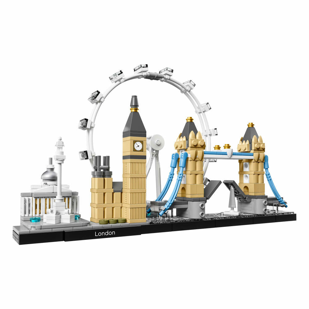 LEGO Architecture London, 468-tlg., Legosteine, Bausteine, Bau Steine, Spielzeug, Architektur, Gebäude, Ab 12 Jahren, 21034