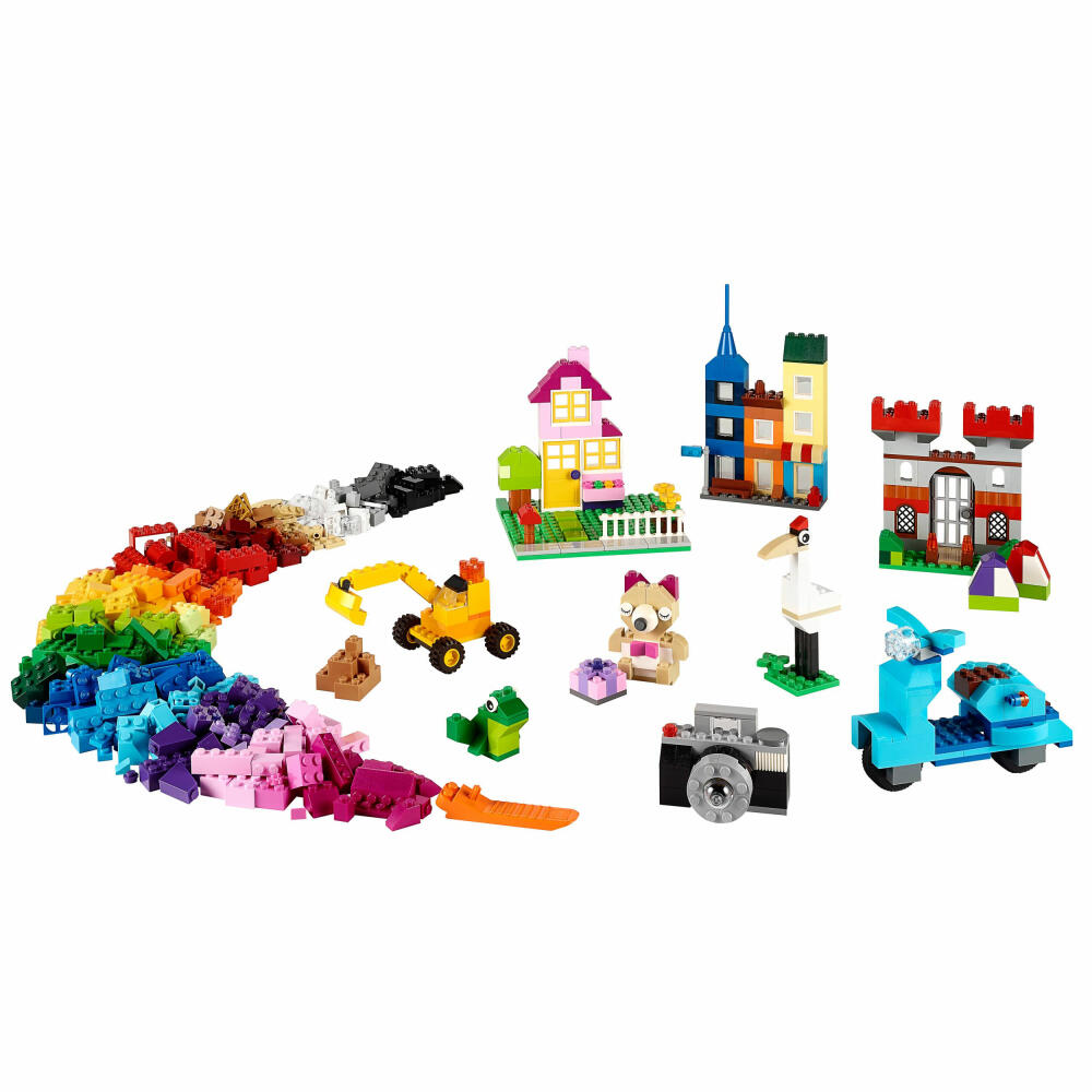 LEGO Classic Große Bausteine-Box, 790-tlg., Legosteine, Bausteine, Bau Steine, Bauen, Spielzeug, Ab 4 Jahren, 10698