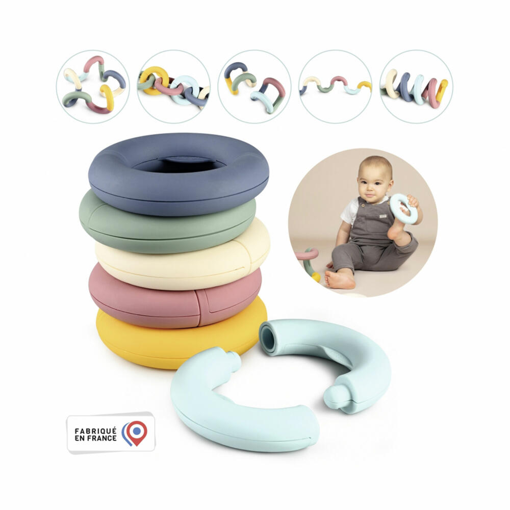 Little Smoby Motor Skills Game Tubo, Educational Toy, Plug-in Game, Motor Skills Toy, Children, 7600140307