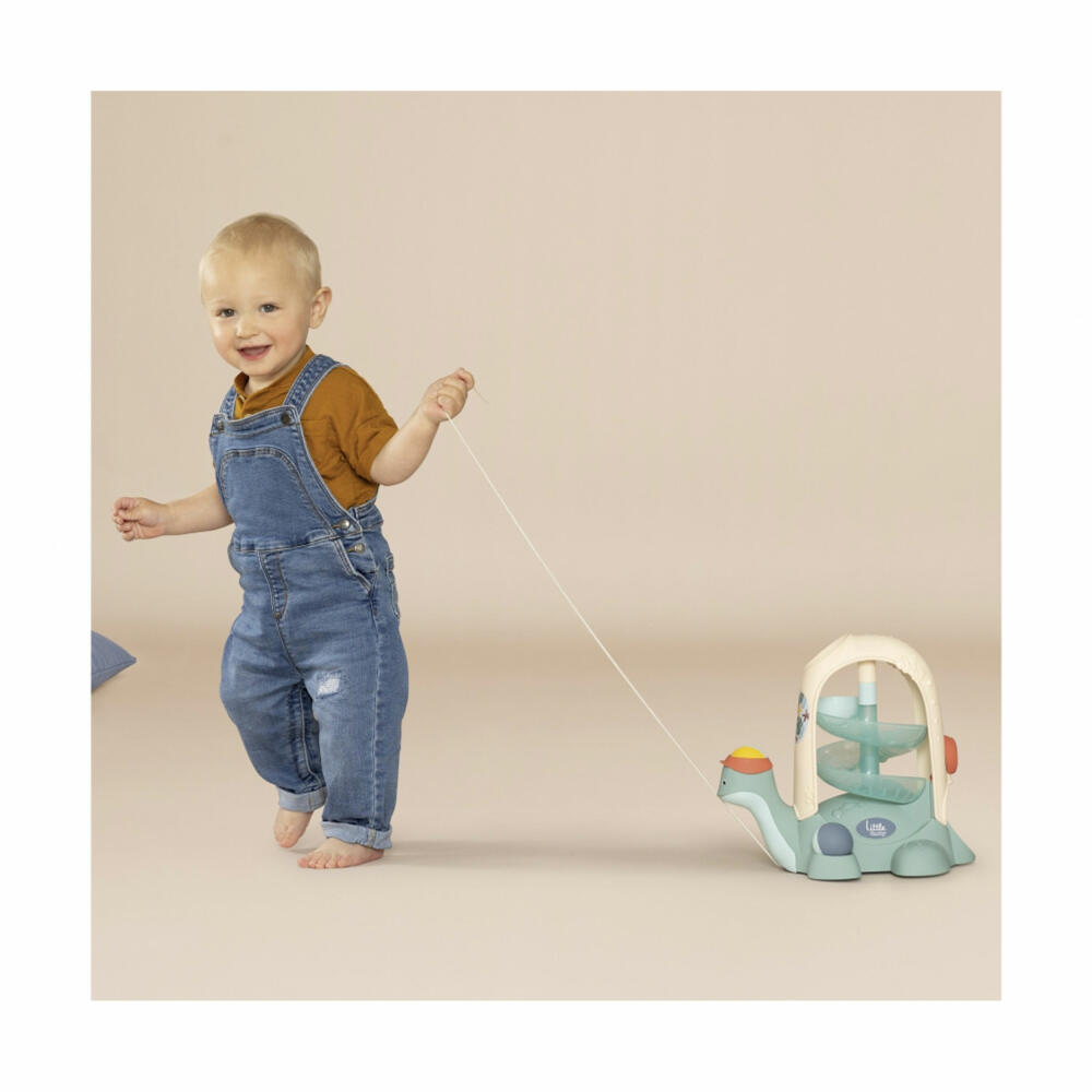 Little Smoby Marble Run Turtle, Pull Along Animal, Motor Skills Toy, Children's Toy, 7600140310