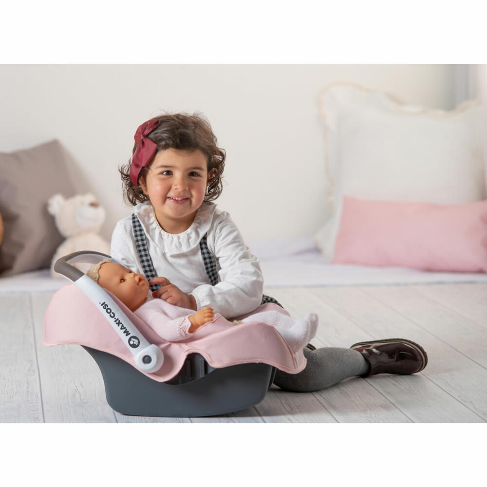 Smoby Maxi-Cosi doll car seat, doll seat, car seat, baby seat, doll, accessories, toy, pink, 7600240233
