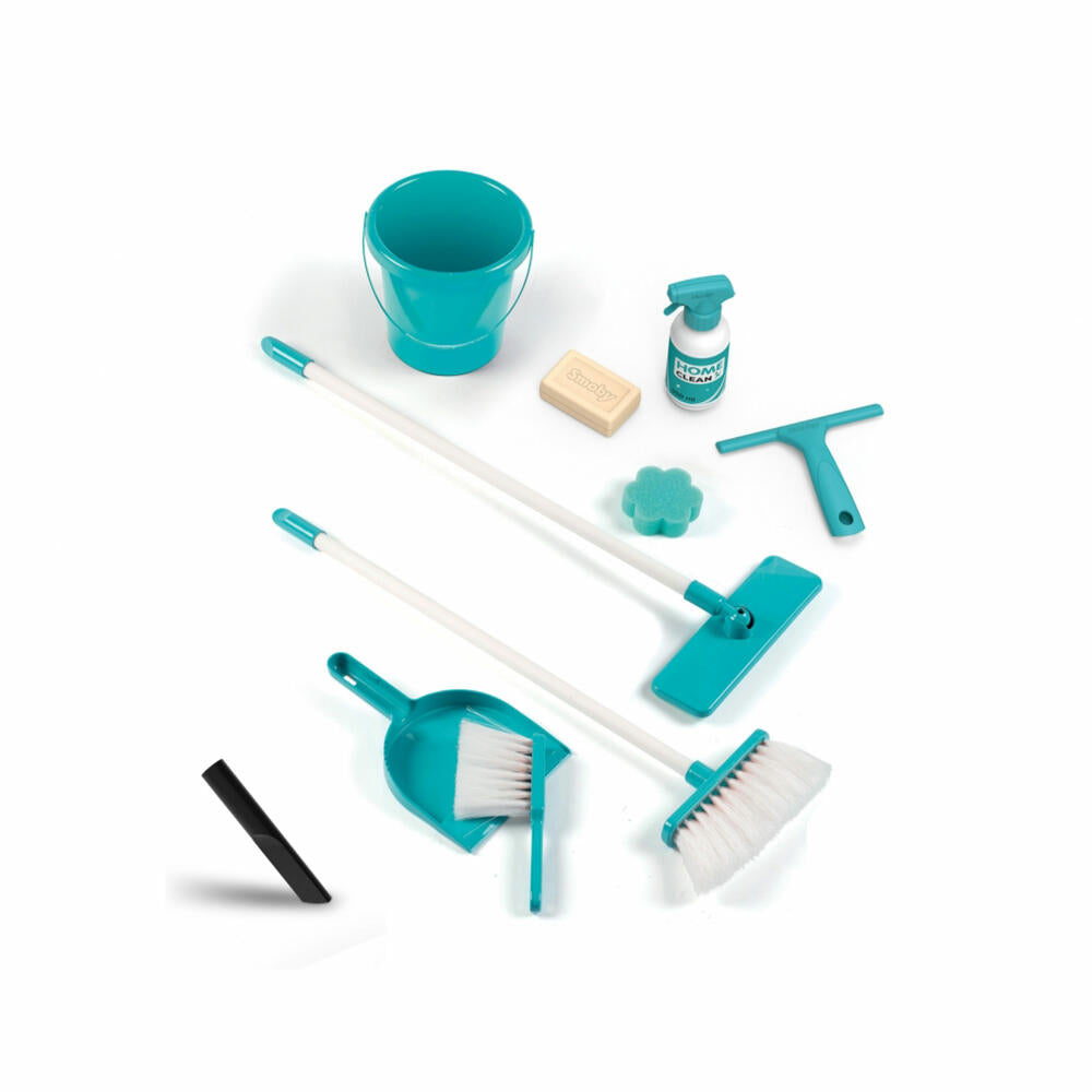 Smoby Rowenta cleaning trolley, cleaning set, children's vacuum cleaner, toy, children, 7600330319