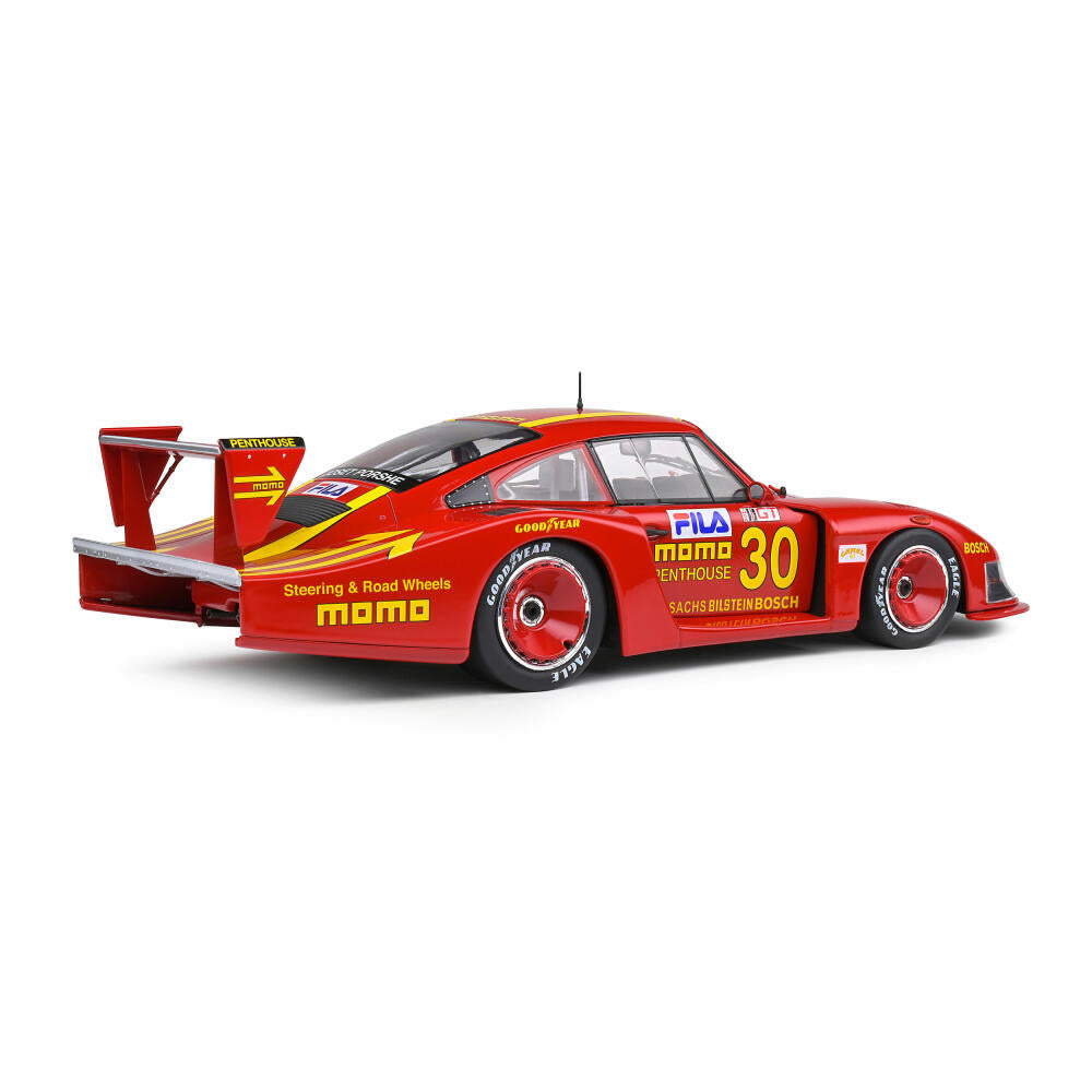 Solido Porsche 935 MobyDick #70, Modellauto, Modell Auto, Miniaturauto, Miniatur, Maßstab 1:18, Rot, 421188100