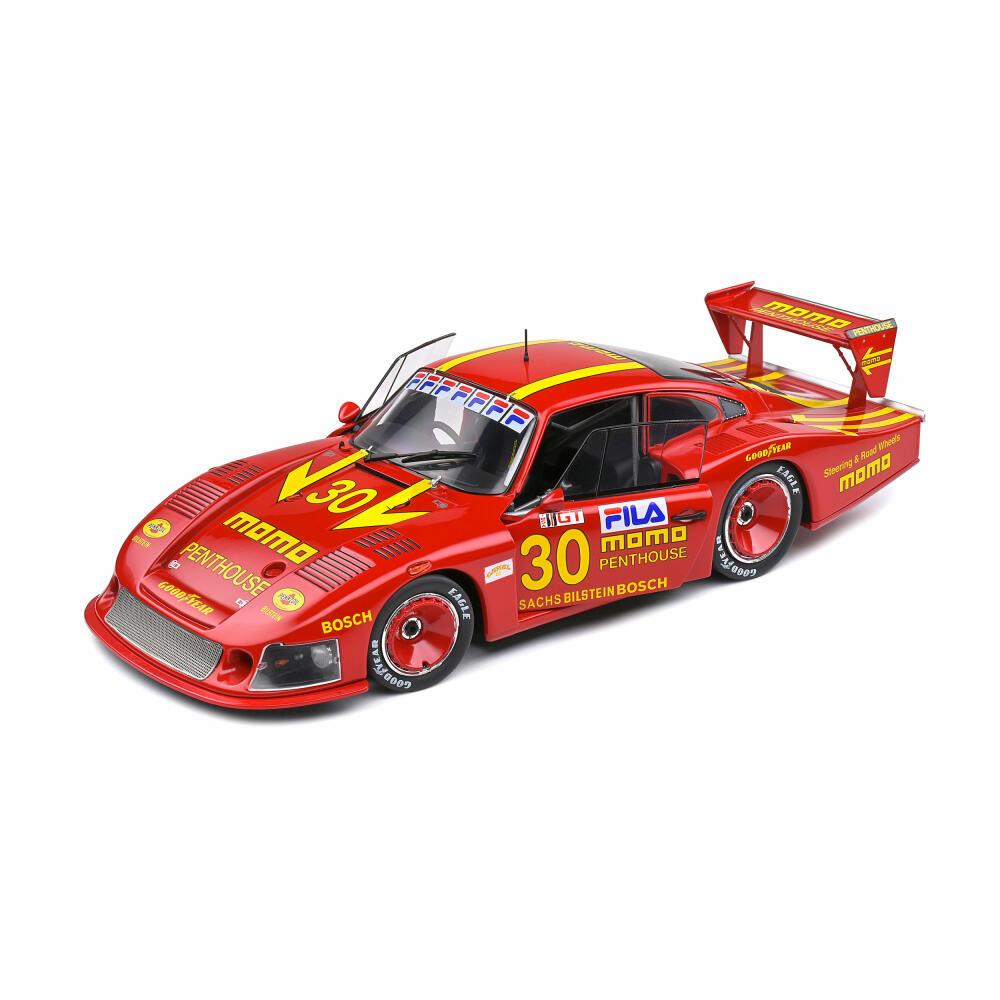 Solido Porsche 935 MobyDick #70, Modellauto, Modell Auto, Miniaturauto, Miniatur, Maßstab 1:18, Rot, 421188100