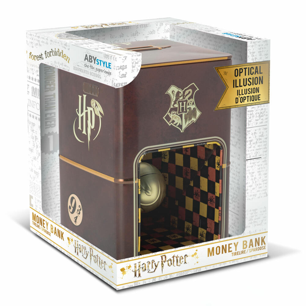 ABYstyle Spardose Der Goldene Schnatz - Harry Potter, Sparschwein, Metall, 16.6 cm, ABYBUS013