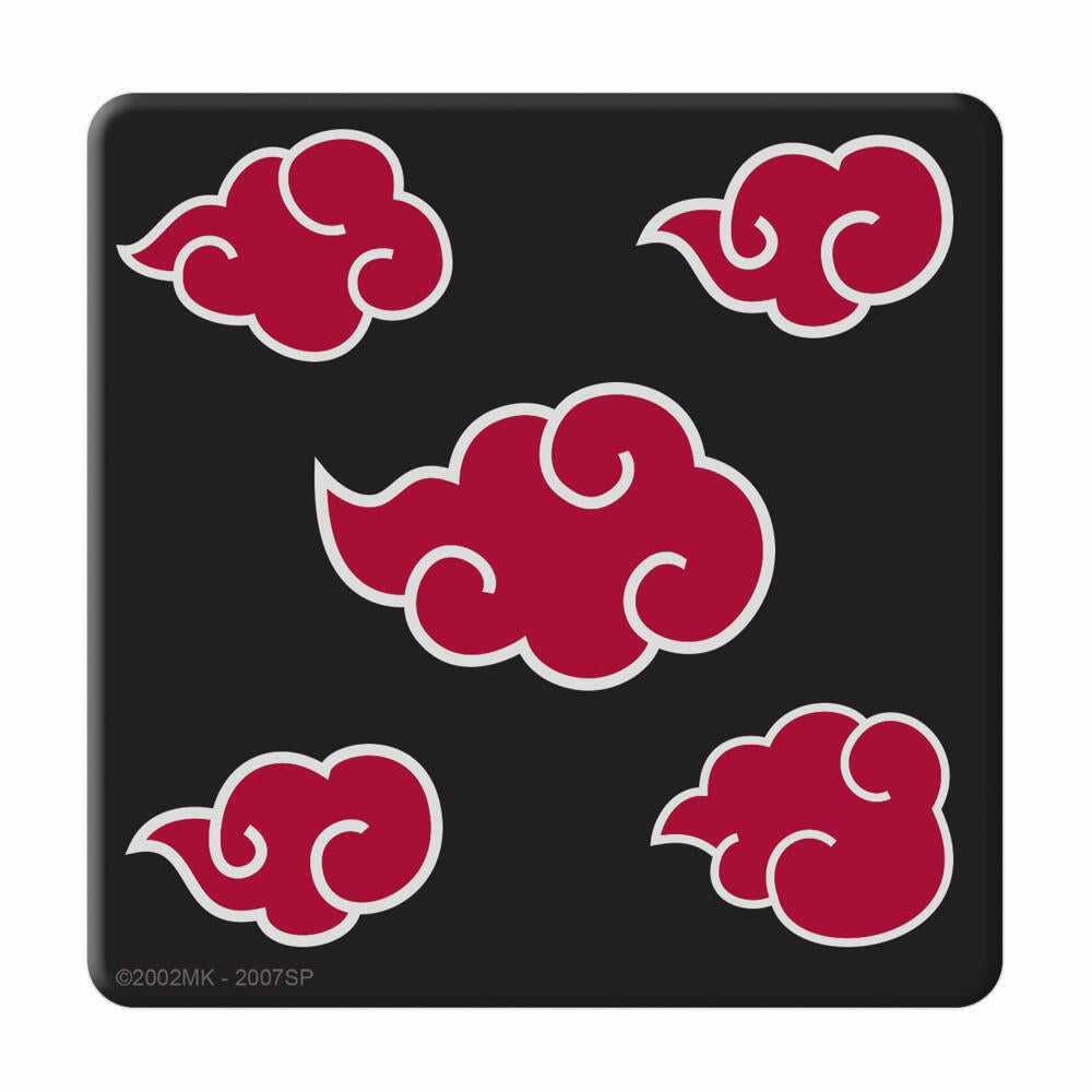 ABYstyle Heat Change Becher Naruto Shippuden mit Coaster, Akatsuki, Keramik, 460 ml, ABYPCK245