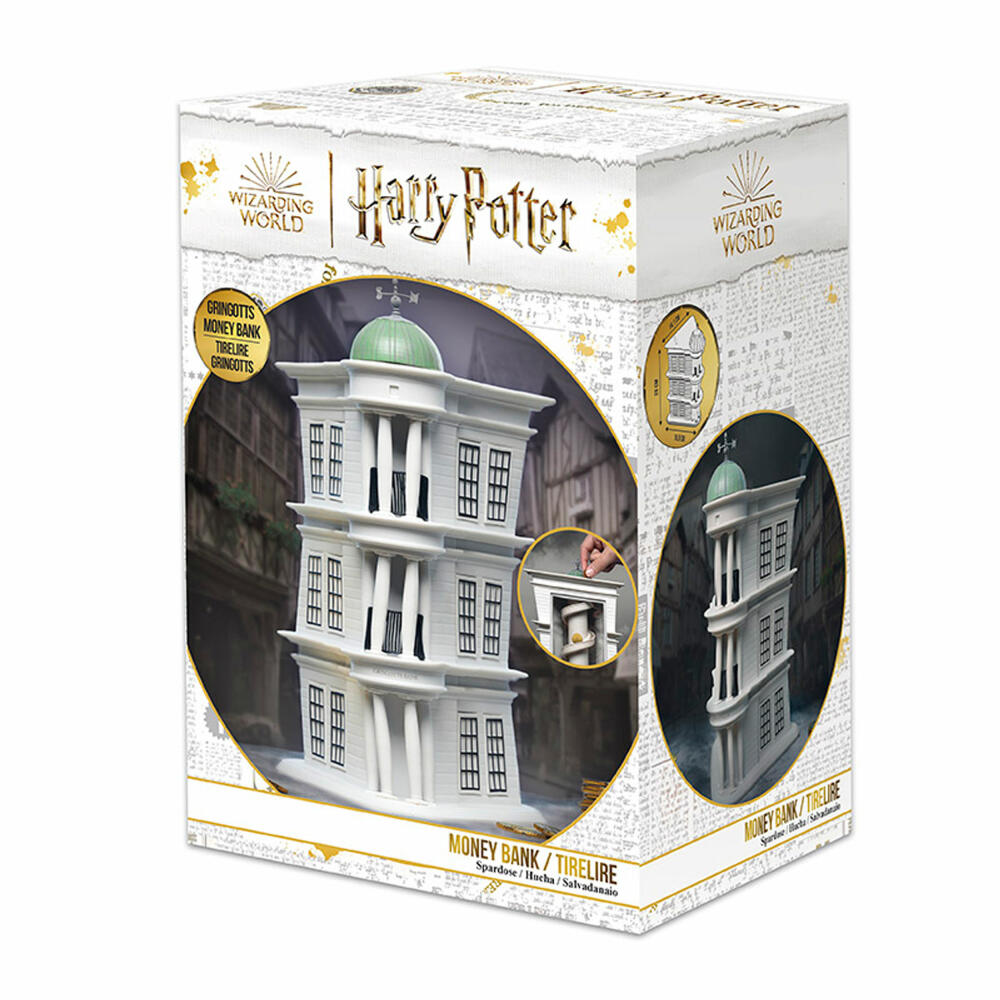 ABYstyle Spardose Gringotts - Harry Potter, Sparschwein, PVC, 26 cm, ABYBUS018