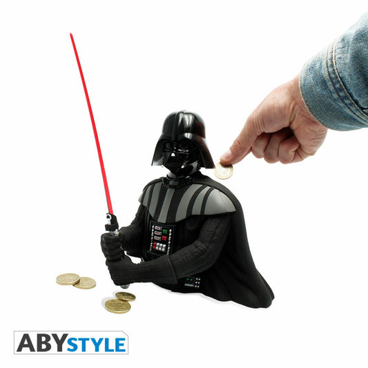 ABYstyle Spardose Darth Vader - Star Wars, Sparschwein, PVC, 17.5 cm, ABYBUS001