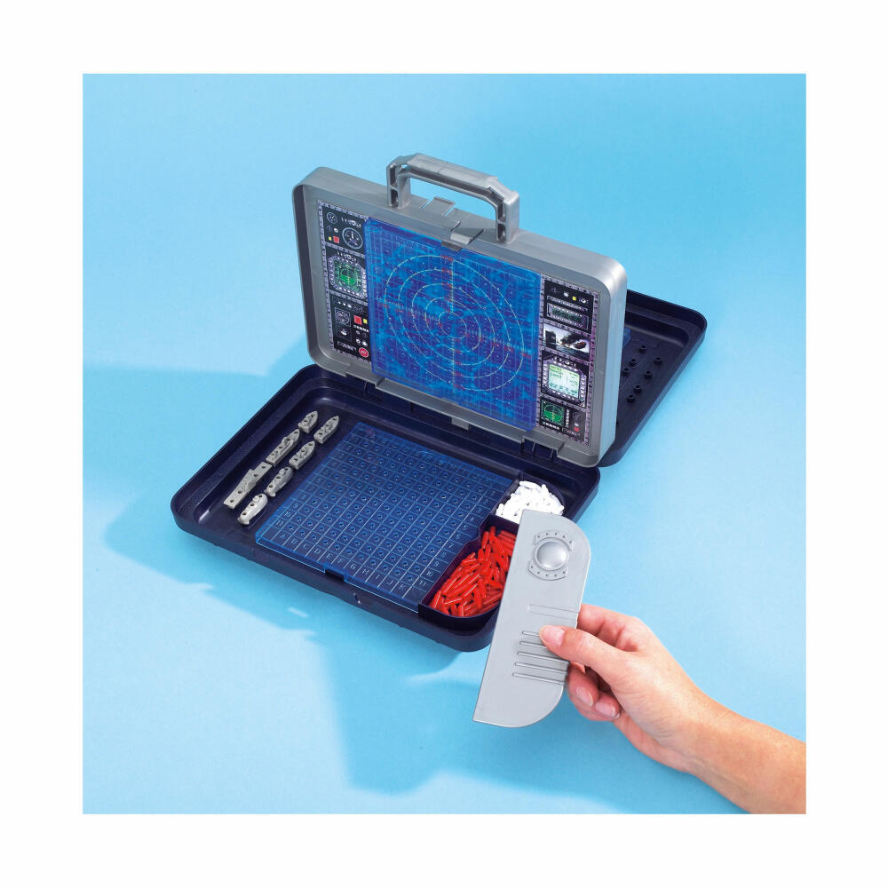 Noris Battleships, Sea Battle, Strategy Game, Board Game, Carrying Case, 2 Players, Ages 5+, 606100335