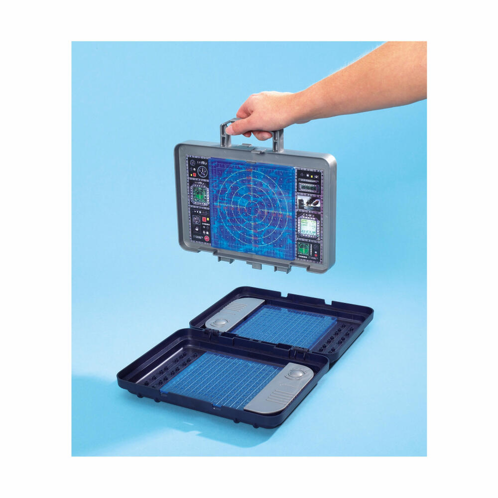 Noris Battleships, Sea Battle, Strategy Game, Board Game, Carrying Case, 2 Players, Ages 5+, 606100335