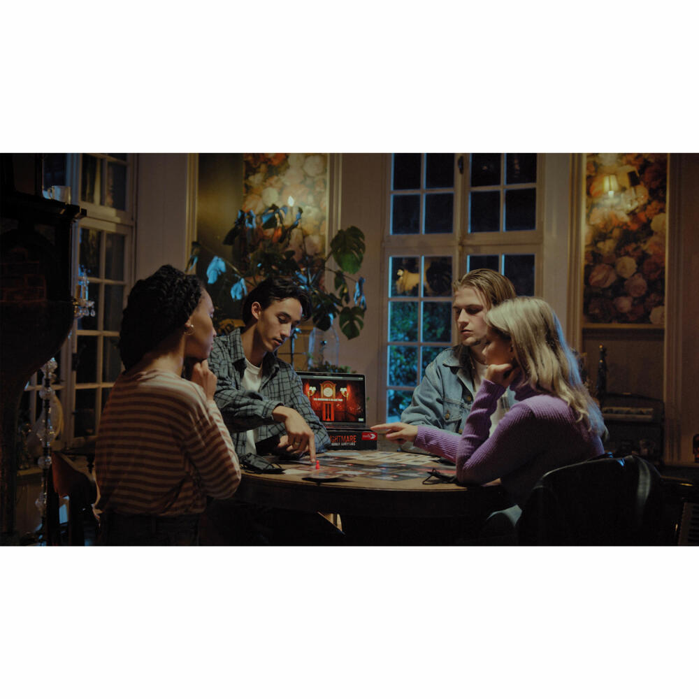 Noris Nightmare The Thriller Game, Adventure Game, Board Game, Real-time Game, with App, Ages 16+, 606101896