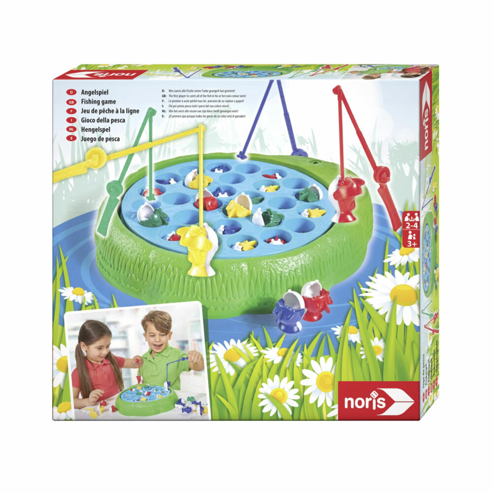Noris Angelspiel, Kinderspiel, Familienspiel, Angel Spiel, ab 3 Jahren, 606062024