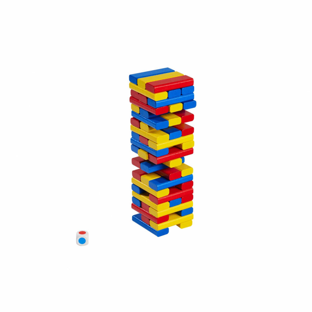 Noris 3 colorful building block games, children's game, building blocks, game, color learning game, from 3 years, 606012165