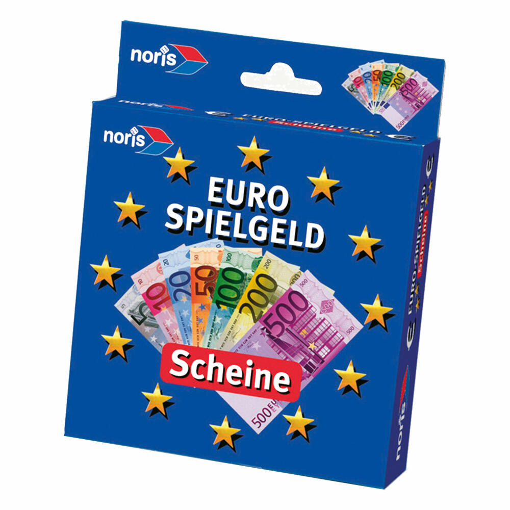 Noris Euro play money notes, Euro notes, banknotes, play money, euros, children, toys, 606521013