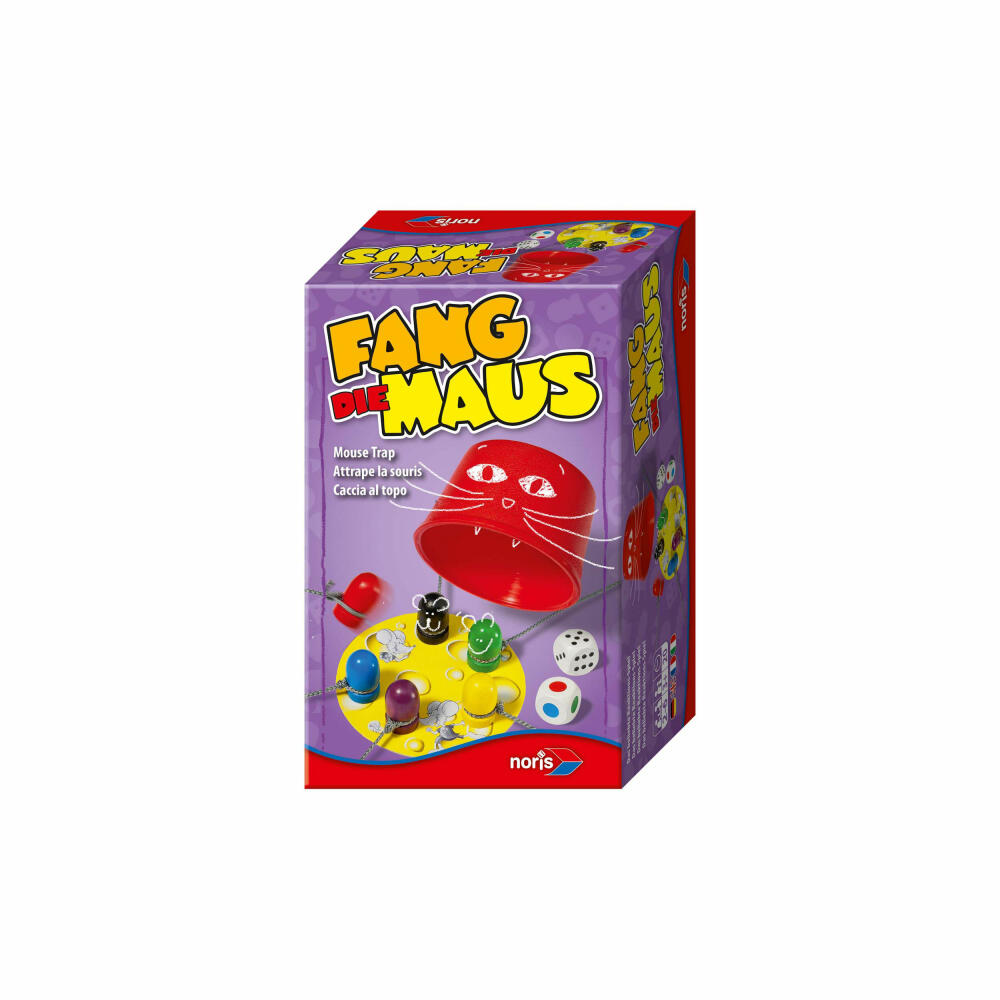 Noris Catch the Mouse, Board Game, Dice Game, Reaction Game, Children, Families, Game, 606144011